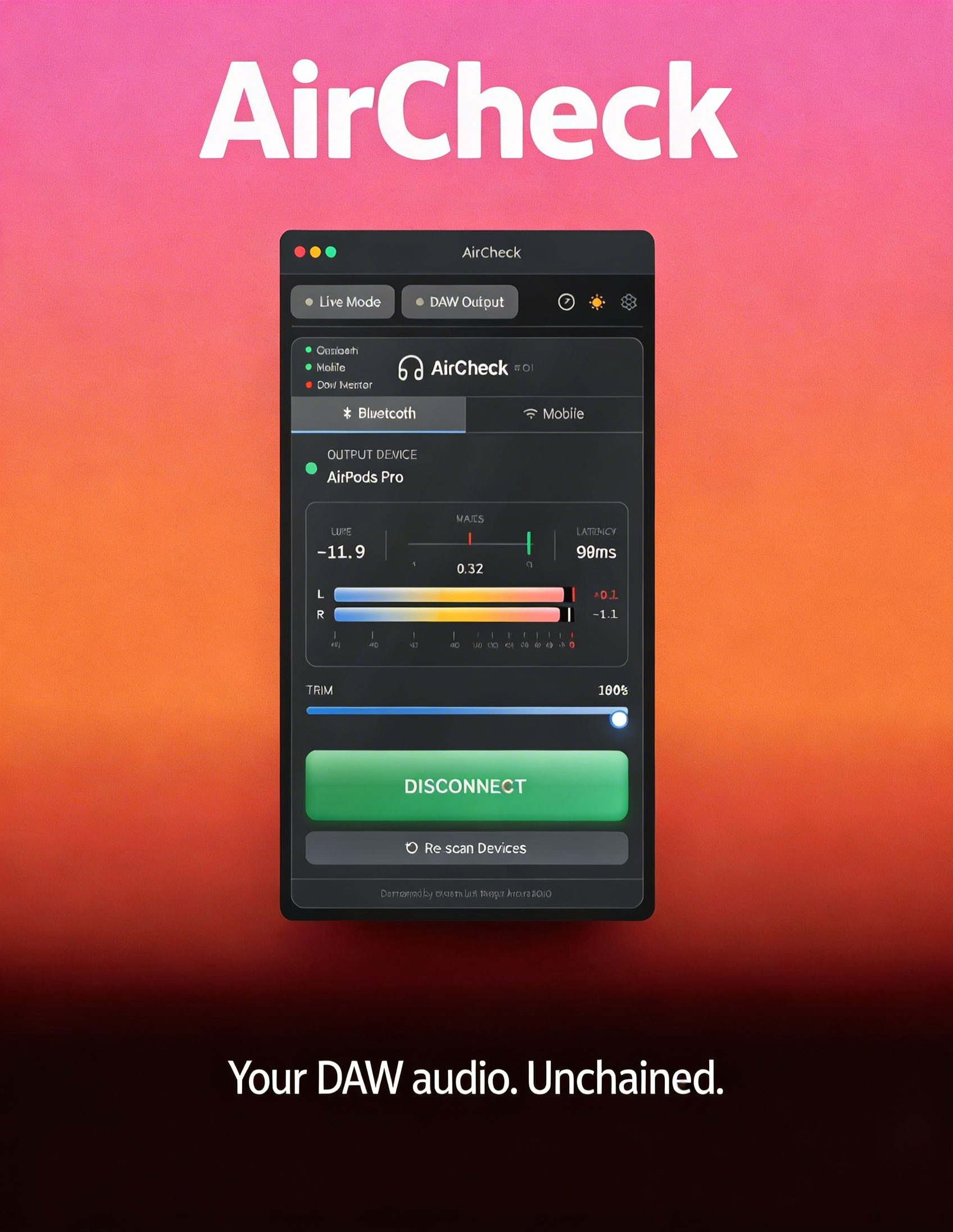 AirCheck plugin interface
